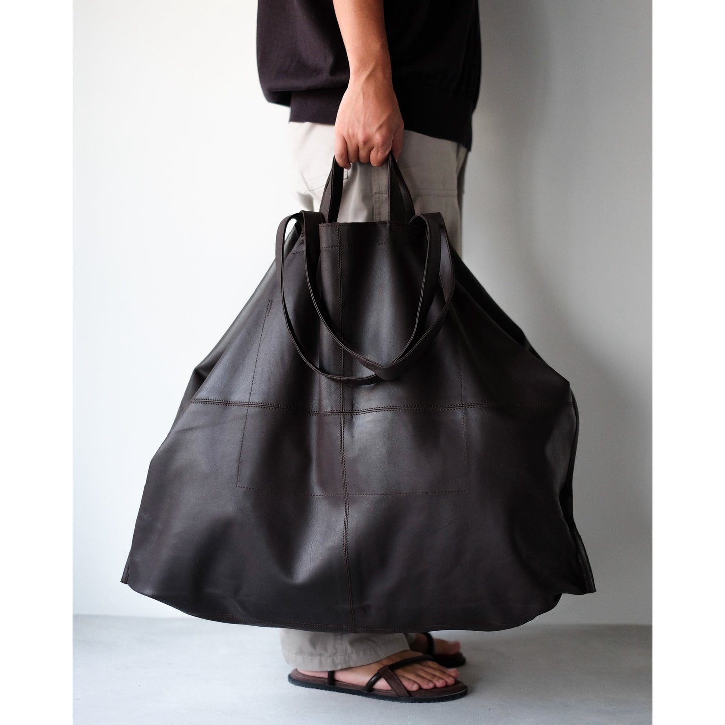 morphee / Magnum Tote / Dark Choco