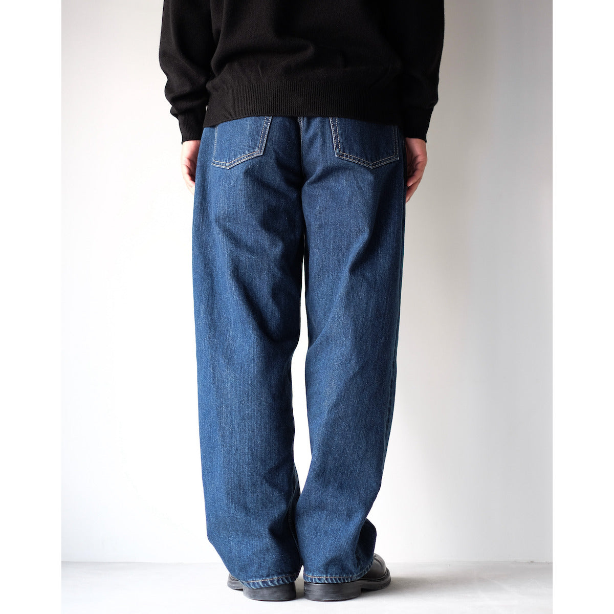 CIOTA / Baggy 5 Pocket Pants / Dark Blue
