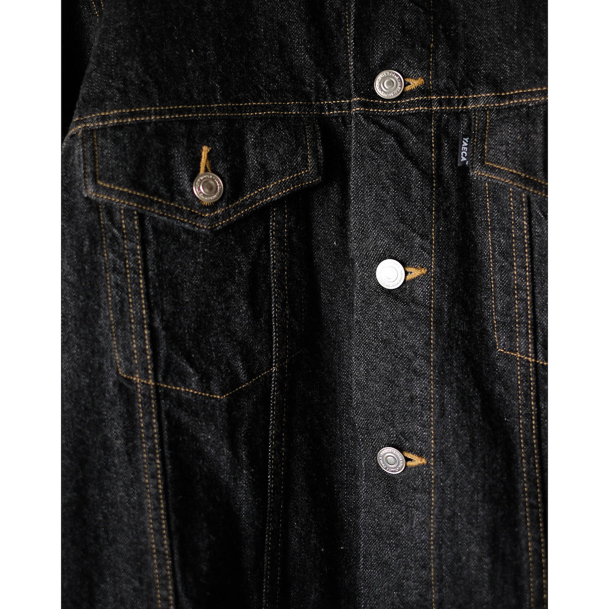 YAECA / Denim Jacket / BLACK