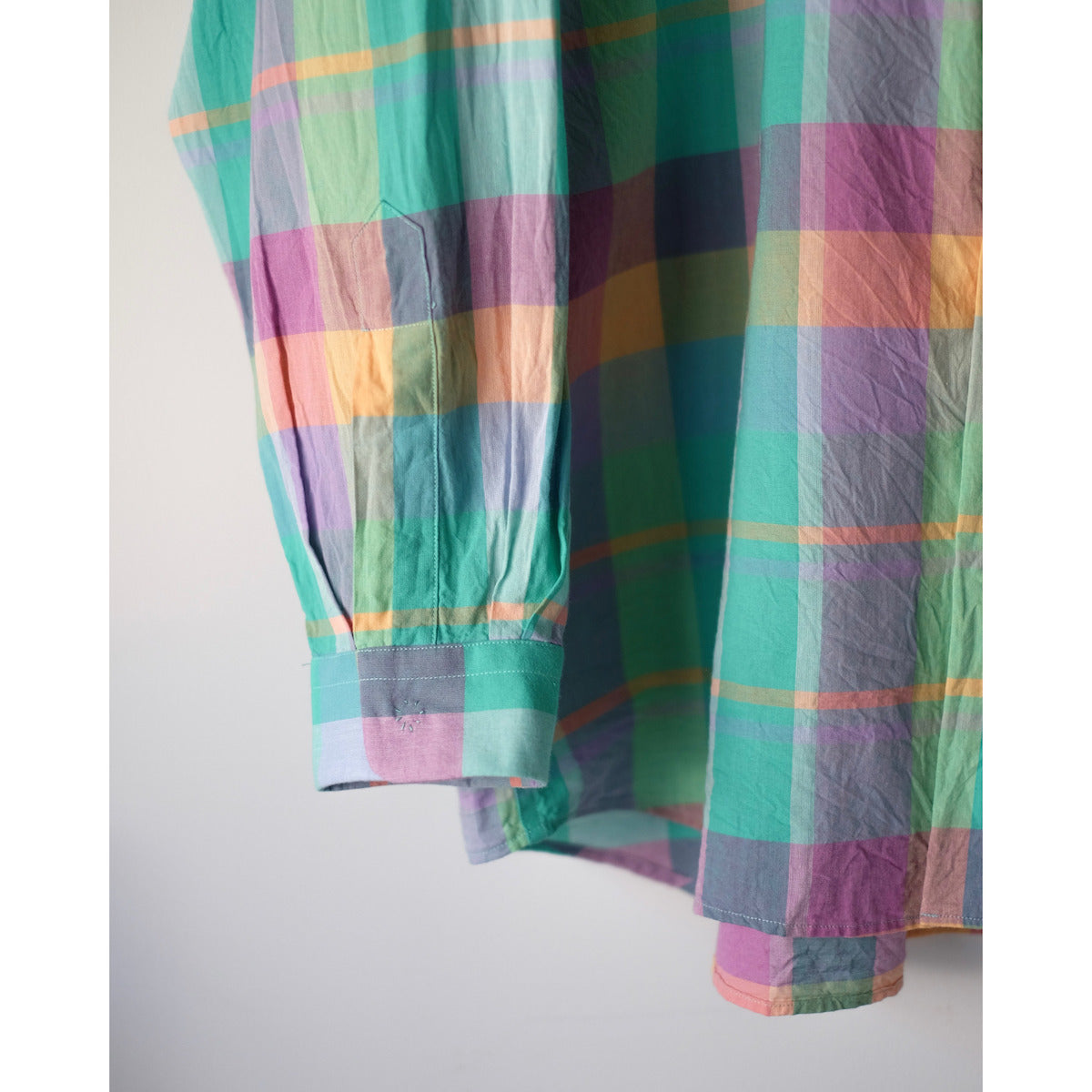 YAECA / Wide Comfort Shirt / GREEN-CH