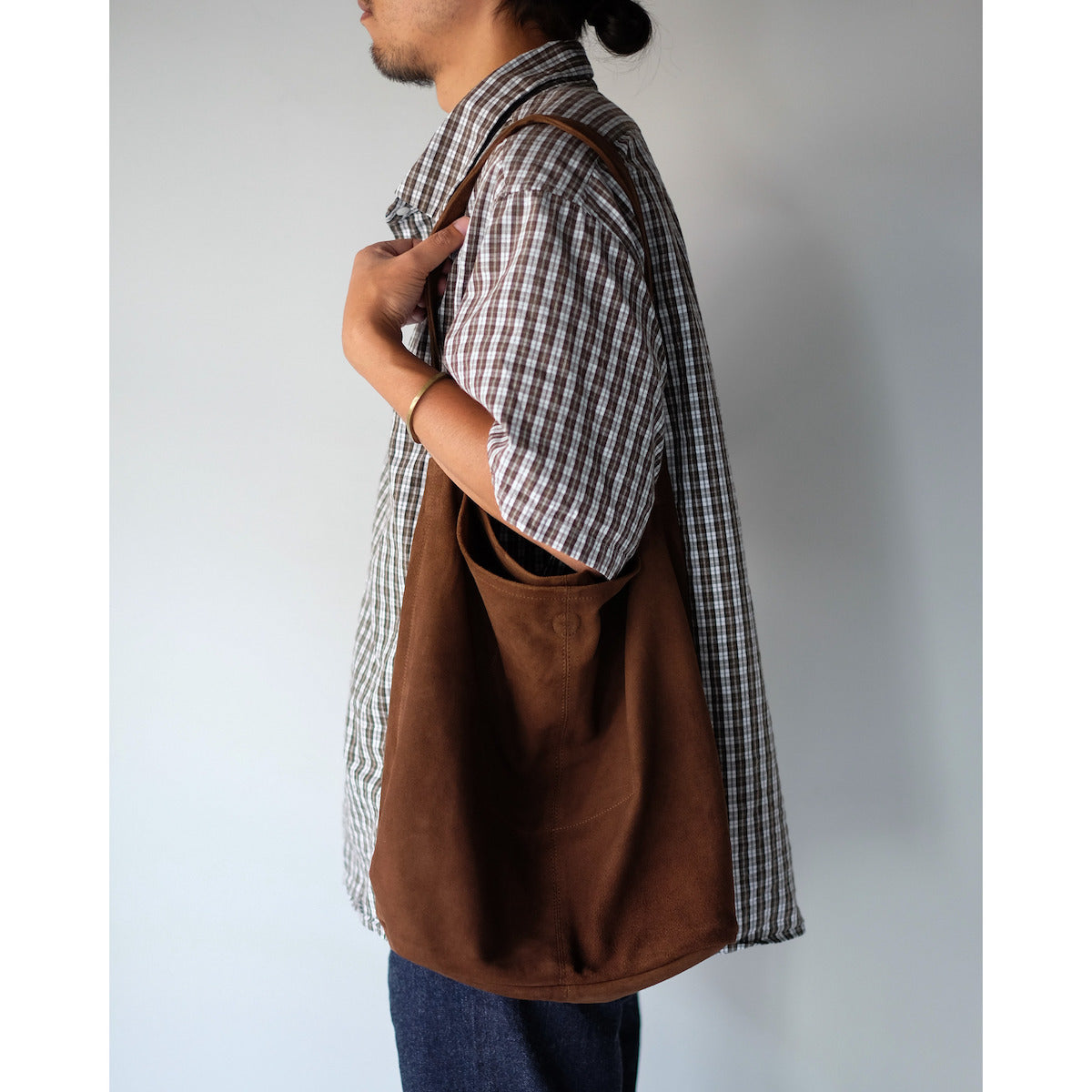 morphee / Cylinder M / Oiled Suede Coffee Brown