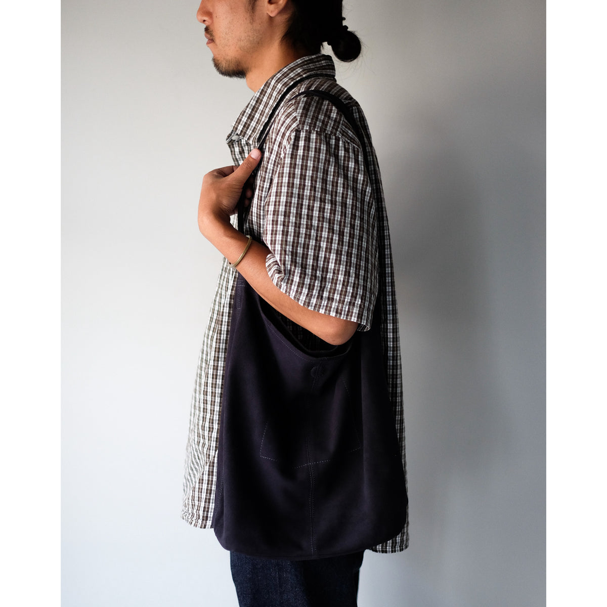 morphee / Cylinder M / Oiled Suede Navy