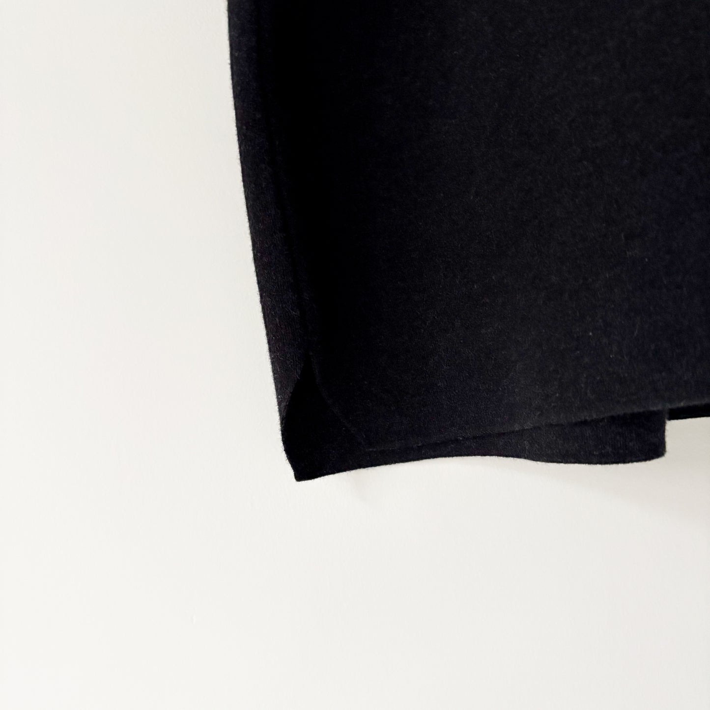 BATONER / 32G Smooth Knit Polo Short Sleeve(BN-SE-004) / Melange Black