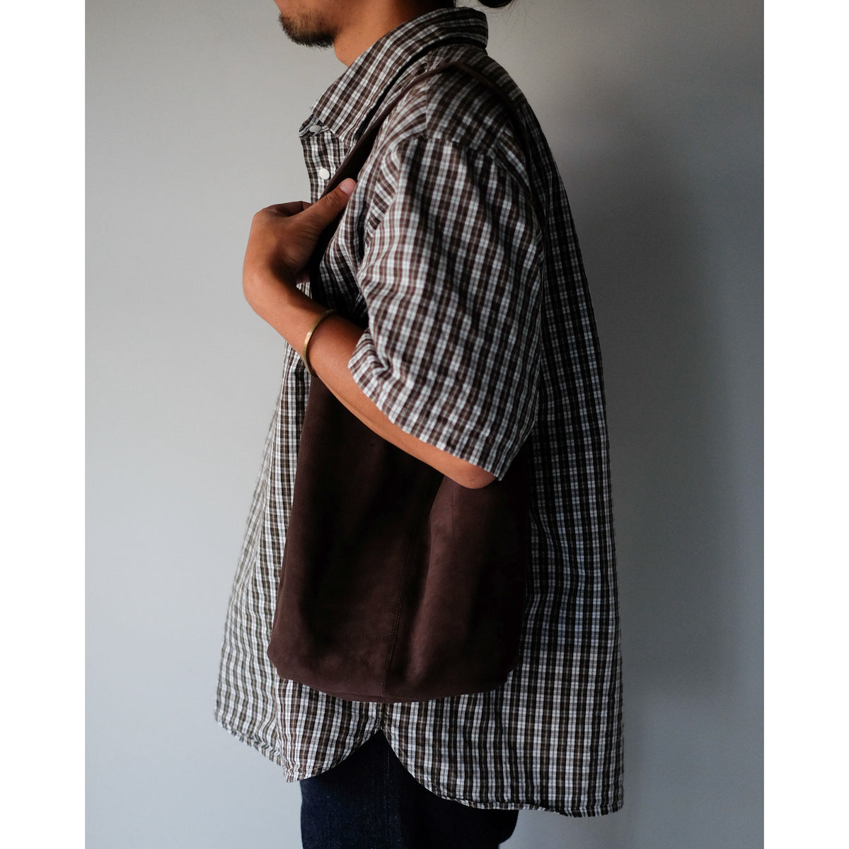 morphee / Cylinder S / Oiled Suede Dark Choco