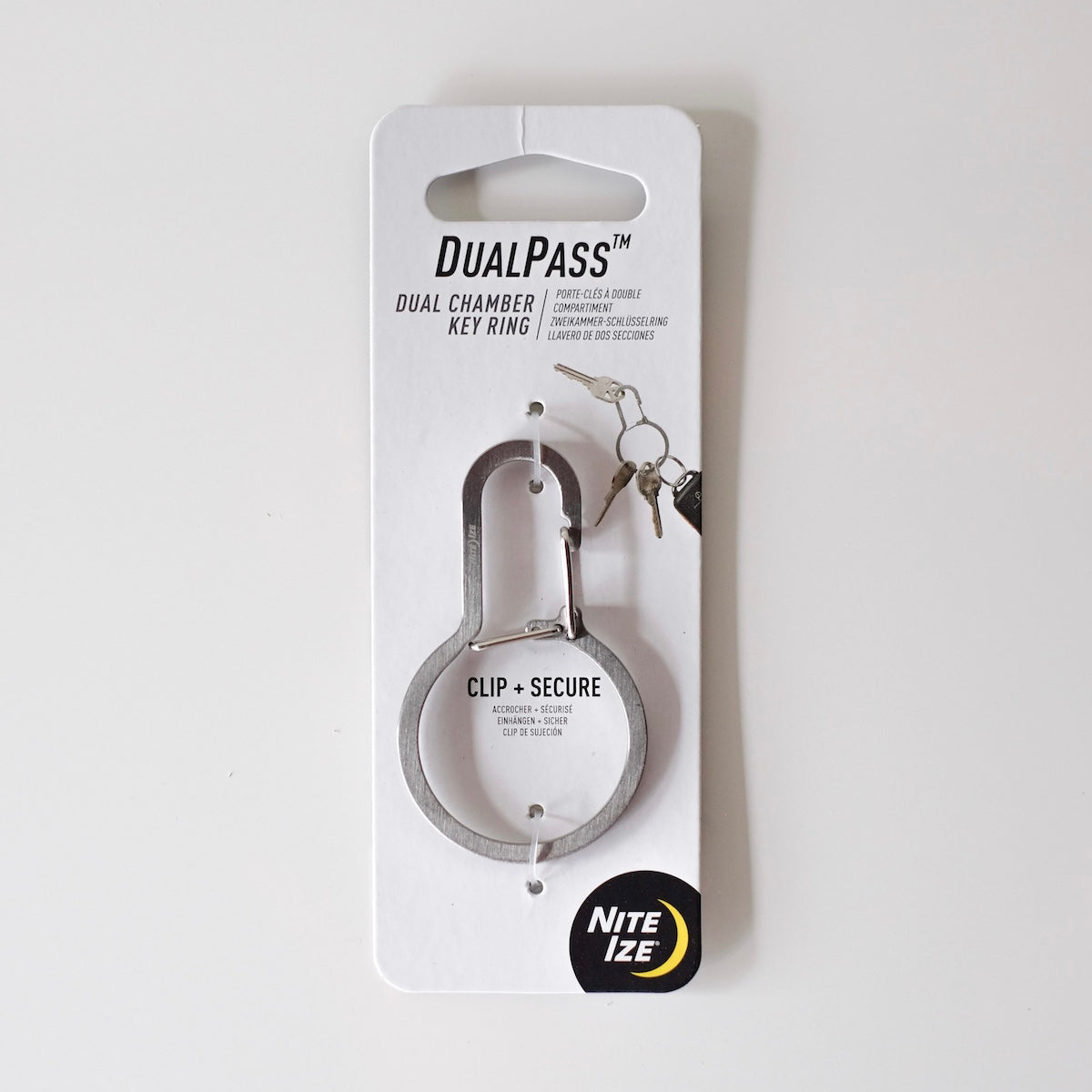 NITE IZE / DUAL PASS KEY RING