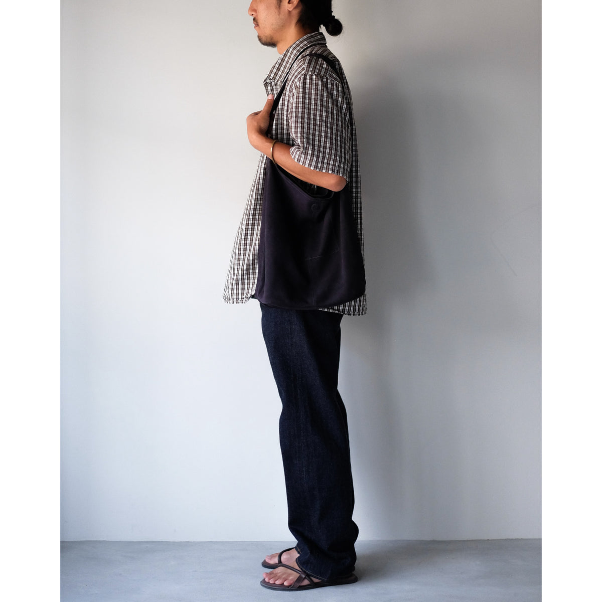 morphee / Cylinder M / Oiled Suede Navy