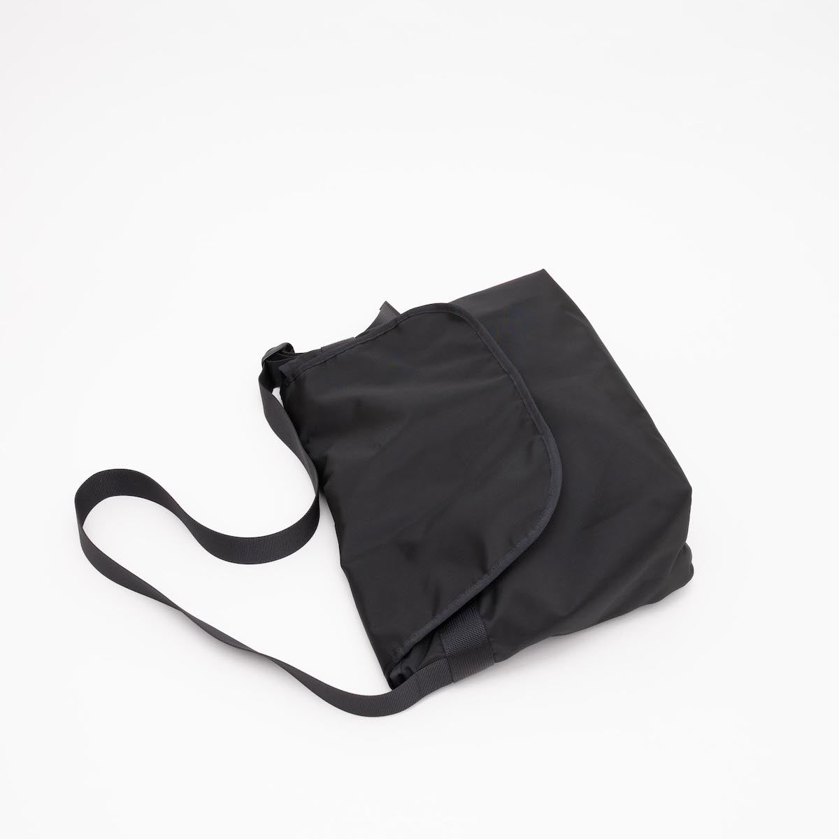 KaILI / 3Layer Messenger Bag / BLACK