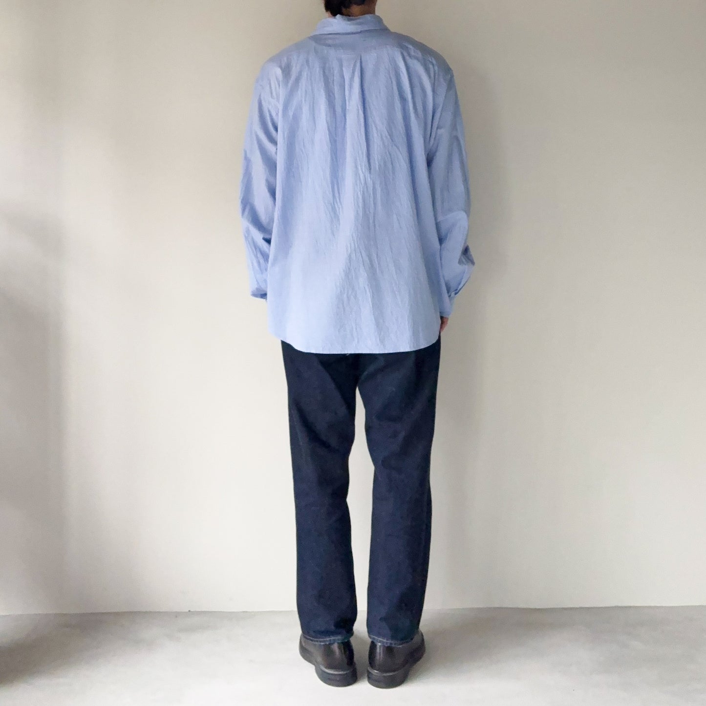 YAECA / Comfort Shirt Extra Wide / BLUE
