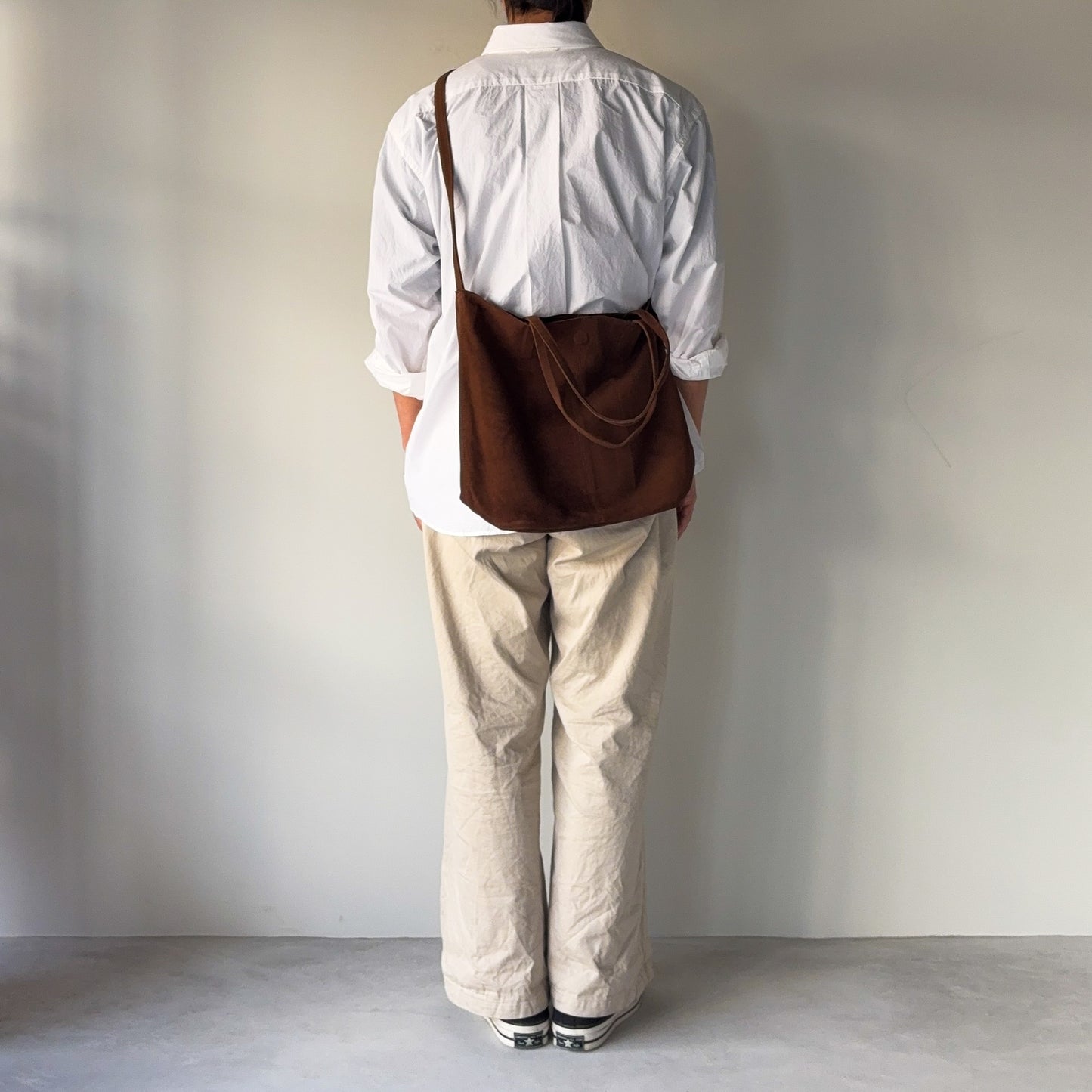 morphee / 3way Medium Tote / Coffee Brown