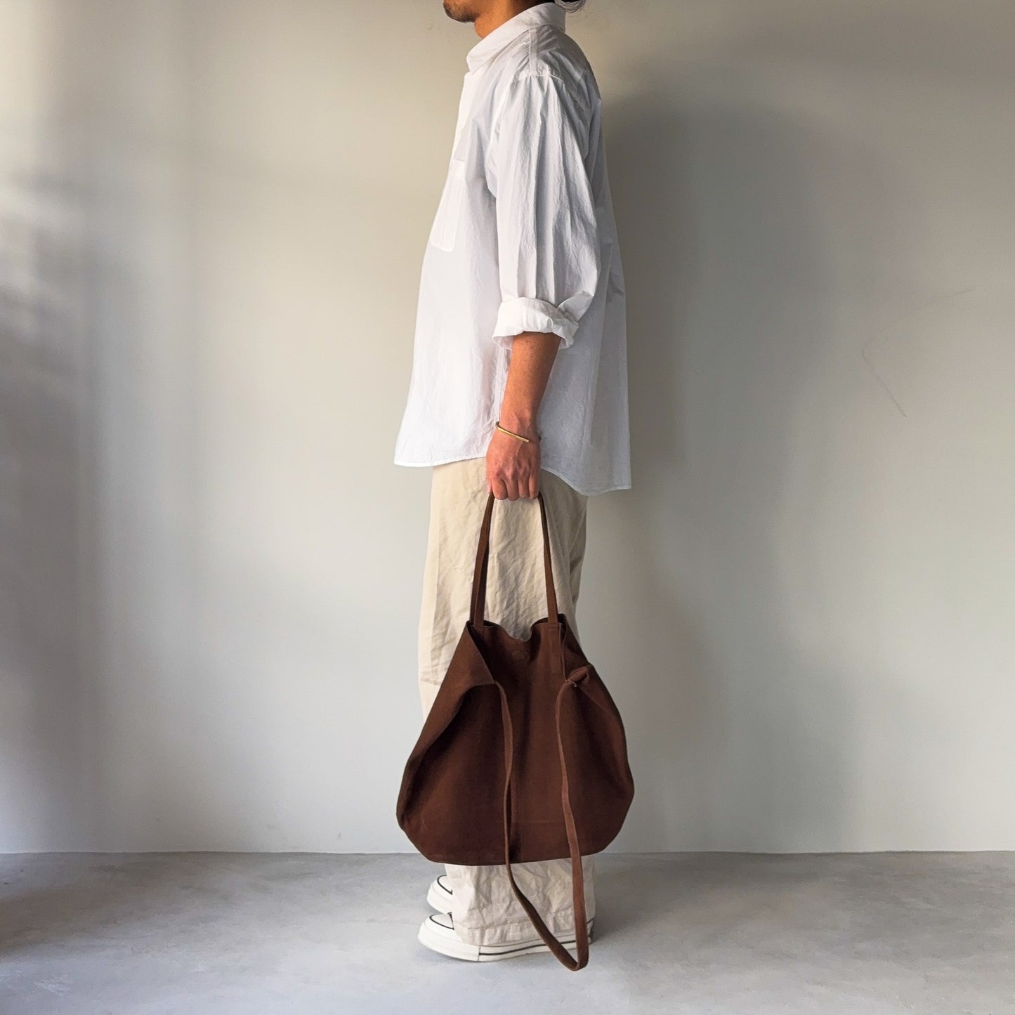 morphee / 3way Medium Tote / Coffee Brown