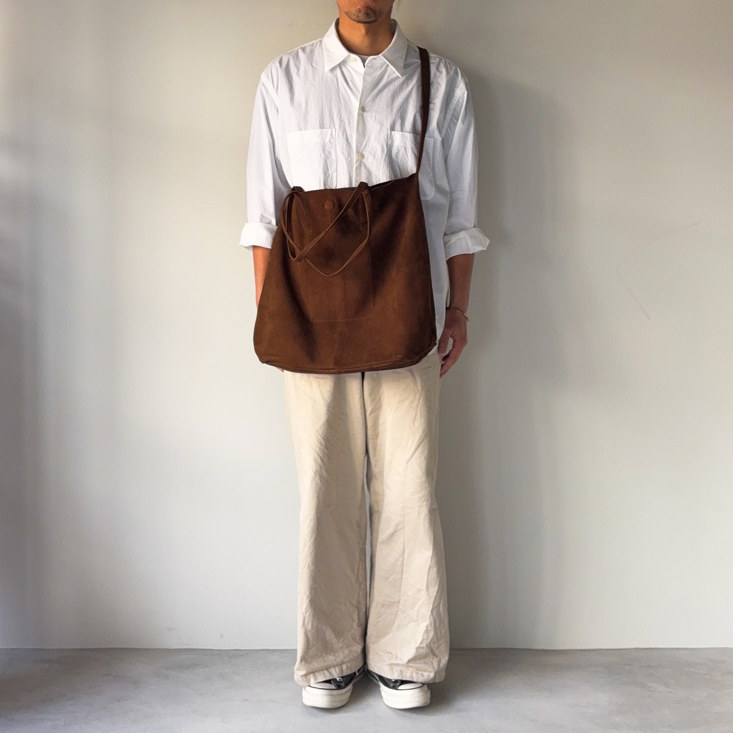 morphee / 3way Large Tote / Coffee Brown