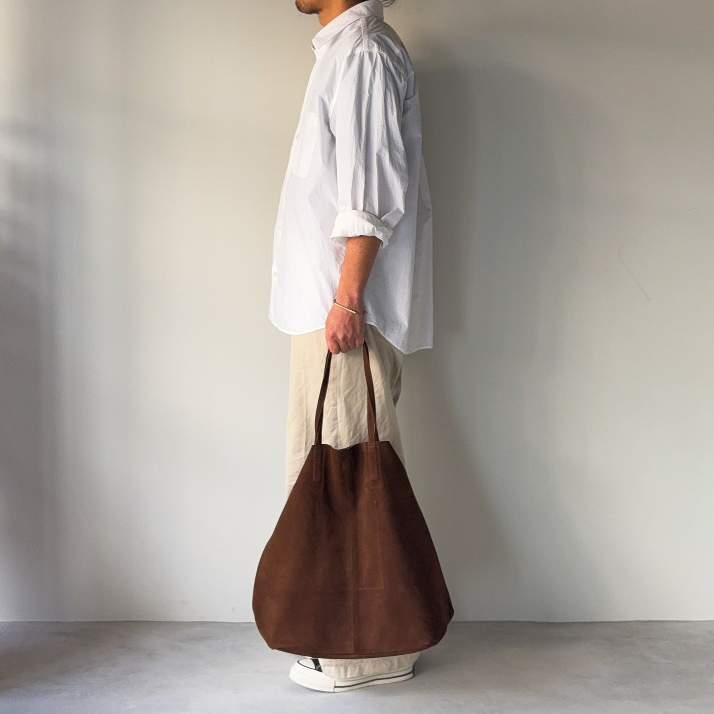 morphee / 3way Large Tote / Coffee Brown