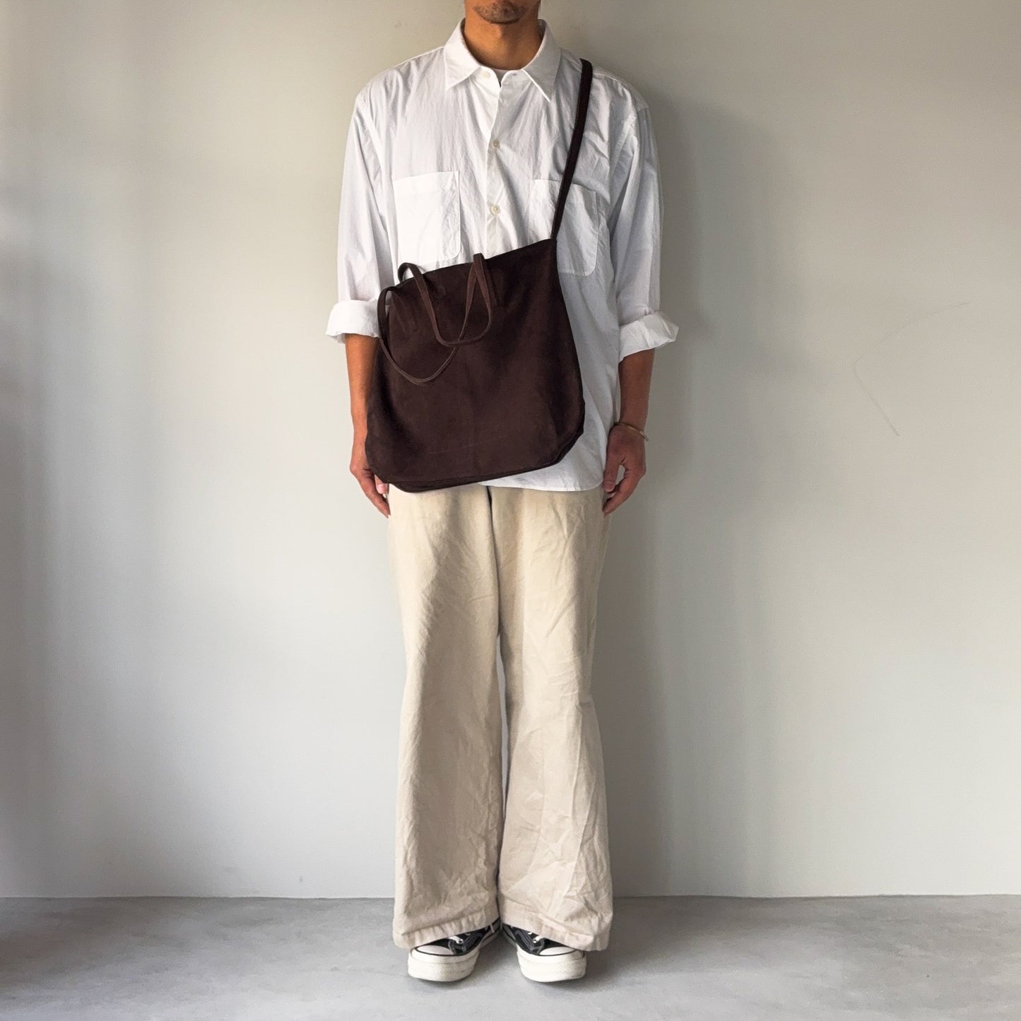 morphee / 3way Medium Tote / Coffee Brown