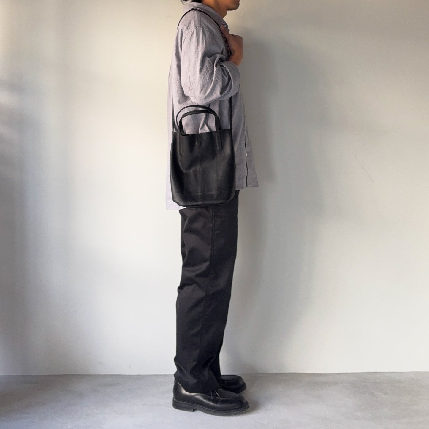 morphee / 2way Small Tote / BLACK