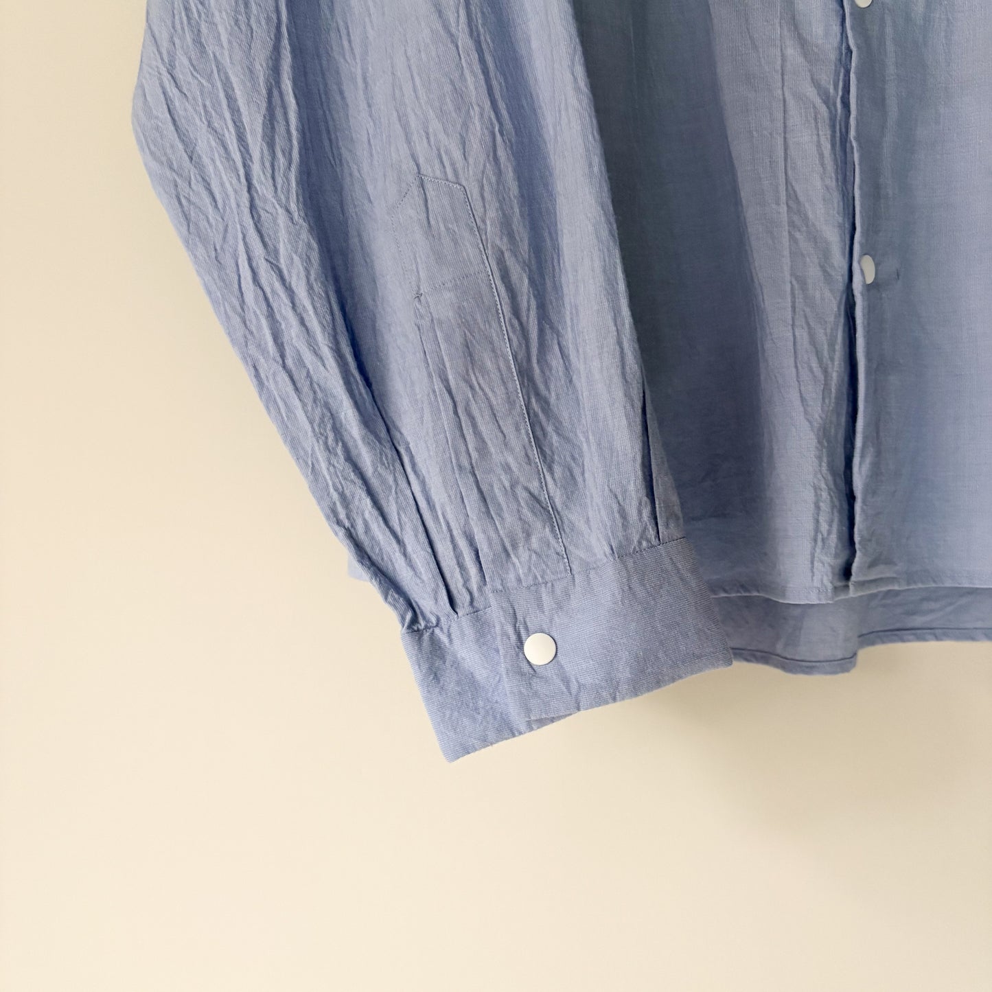YAECA / Comfort Shirt Extra Wide / BLUE