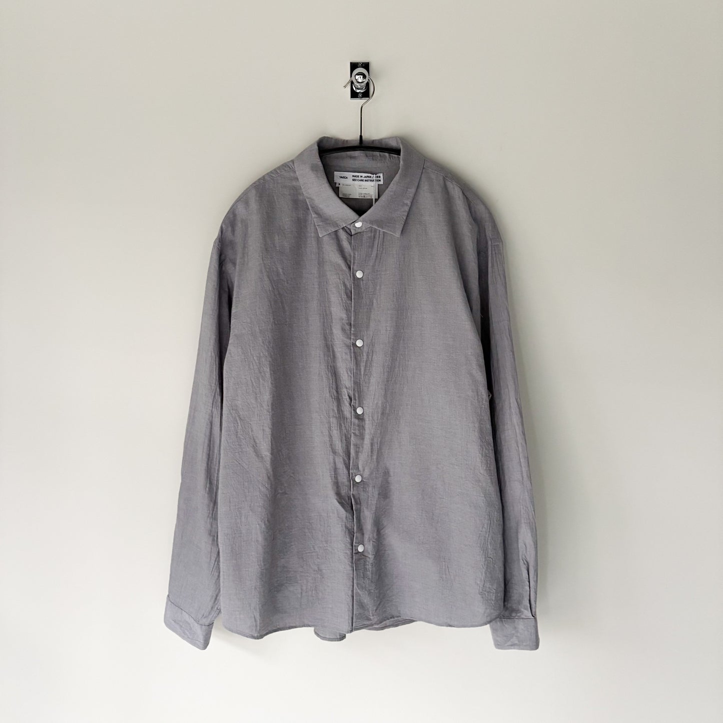 YAECA / Comfort Shirt Extra Wide / GRAY