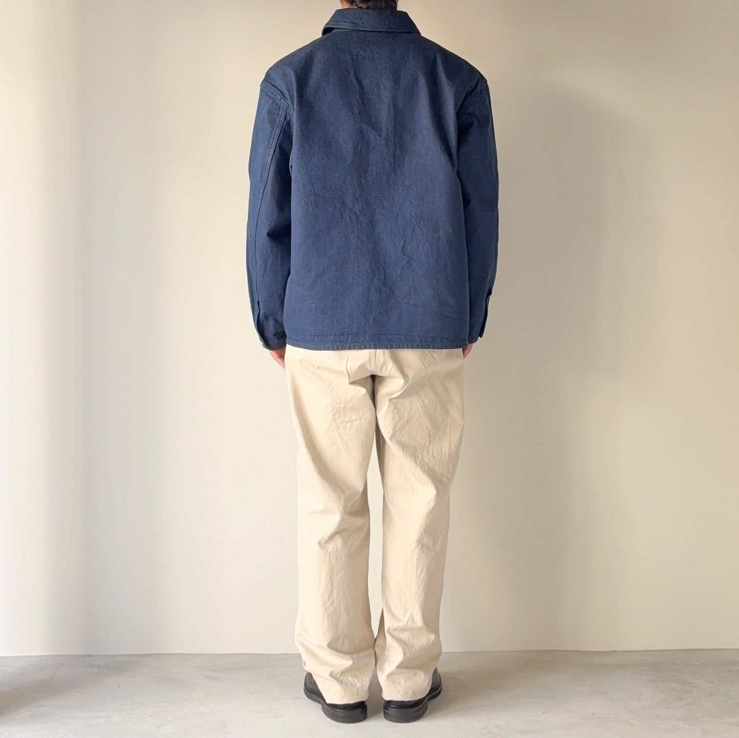 YAECA / Chino Trousers Two-Tuck Straight / BEIGE
