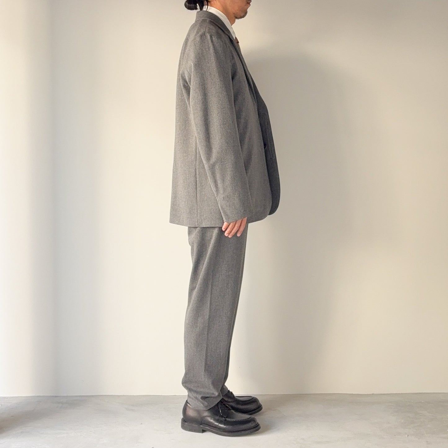 YAECA CONTEMPO / 2way Fly-Front Jacket / Gray