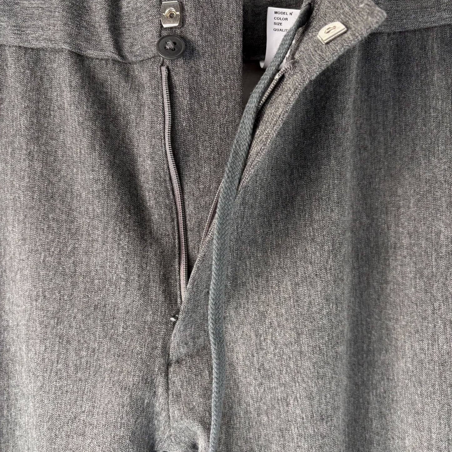 YAECA CONTEMPO / 2way Standard Trousers / Gray