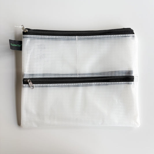 FolderSys/Multi Compartment Zip Bag A5
