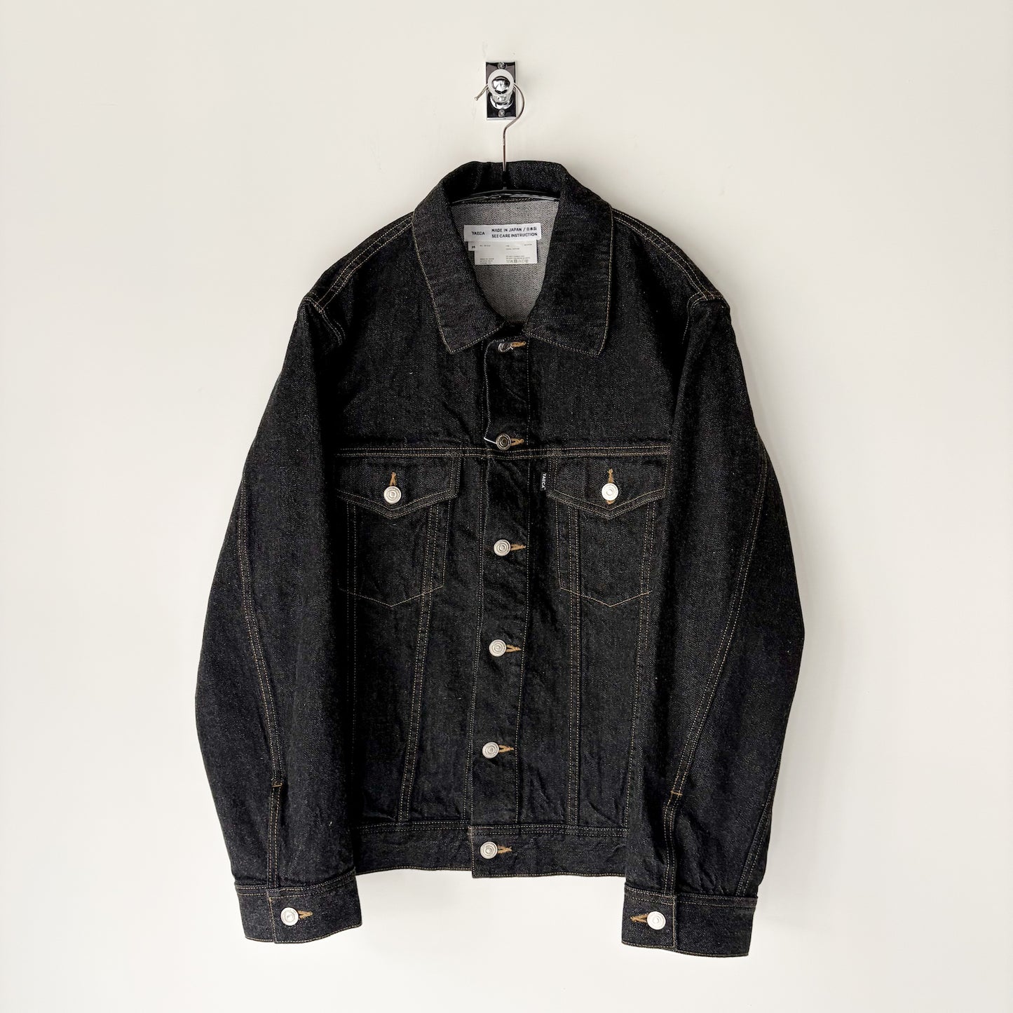 YAECA / Denim Jacket / BLACK