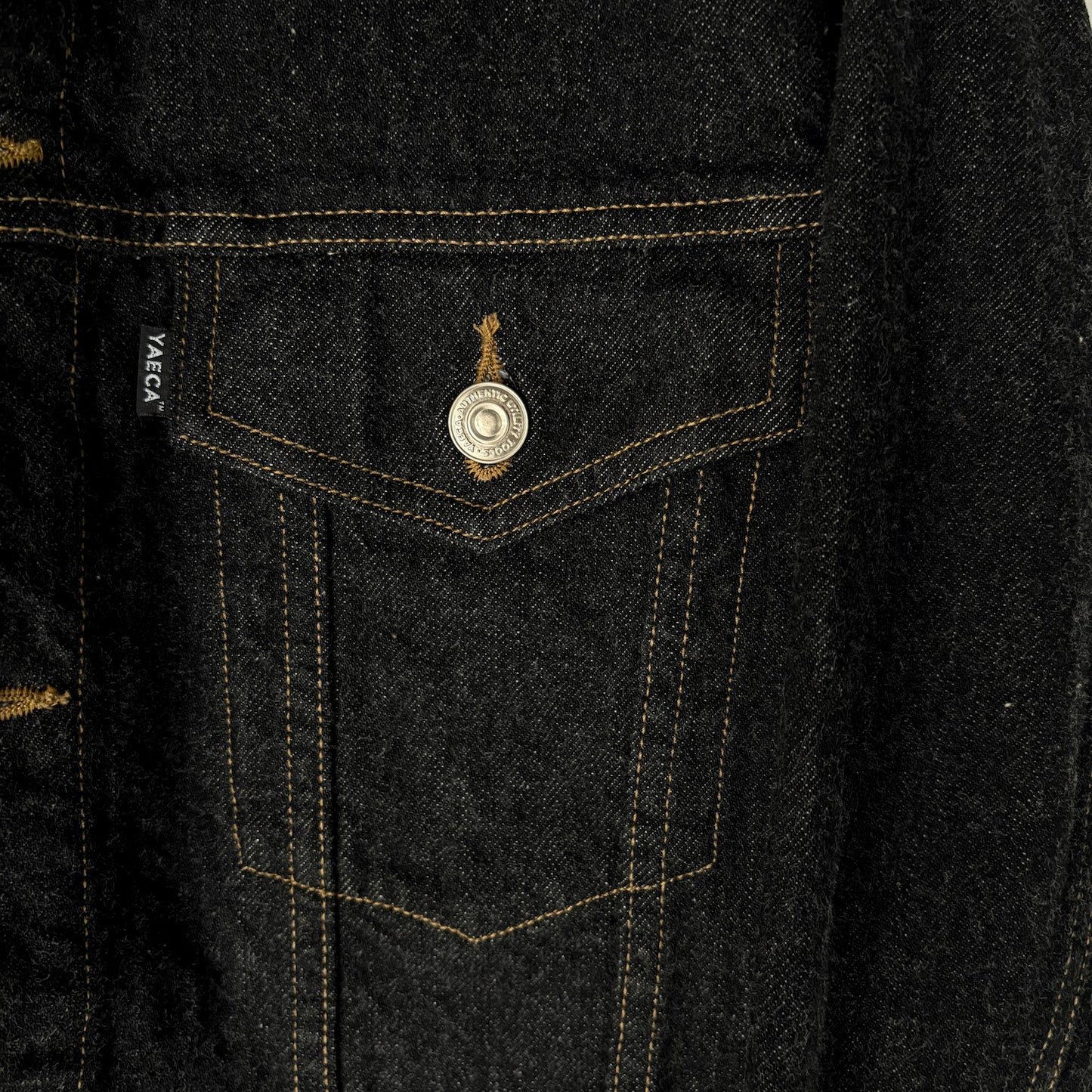 YAECA / Denim Jacket / BLACK