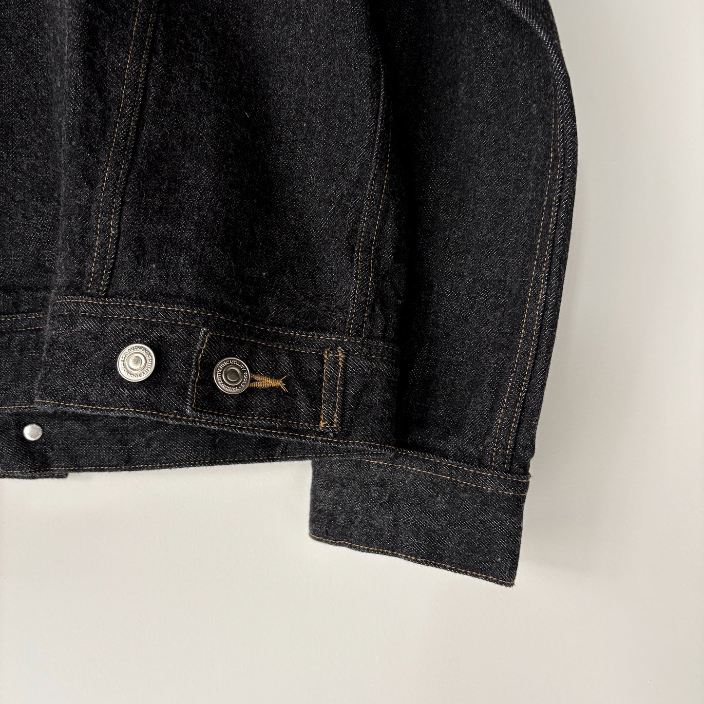 YAECA / Denim Jacket / BLACK