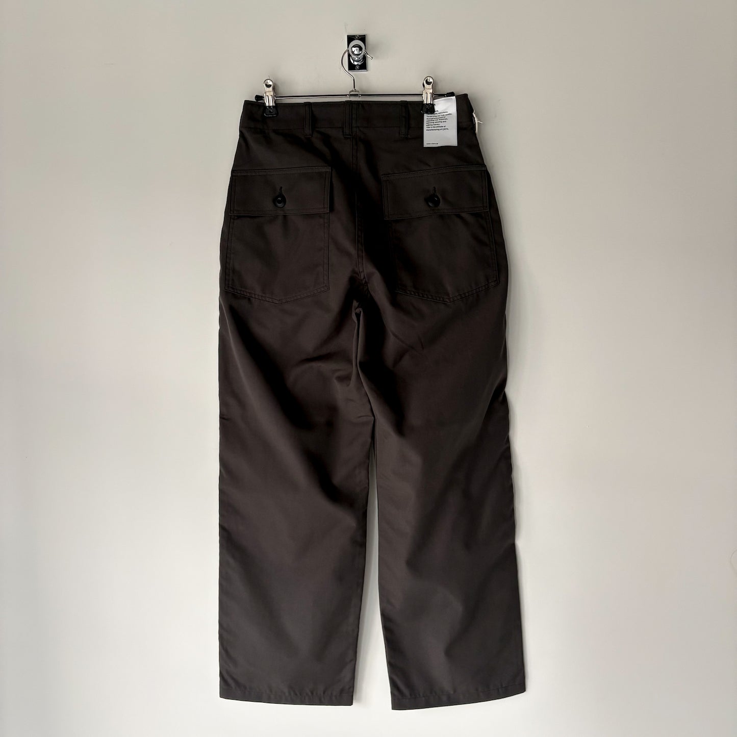 CIOTA / Baker Pant / CHARCOAL GRAY