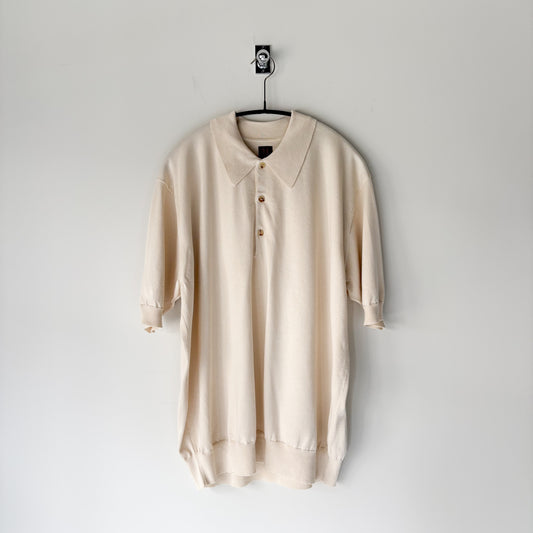 BATONER / Caribbean Seaisland Cotton Polo Short Sleeve / IVORY