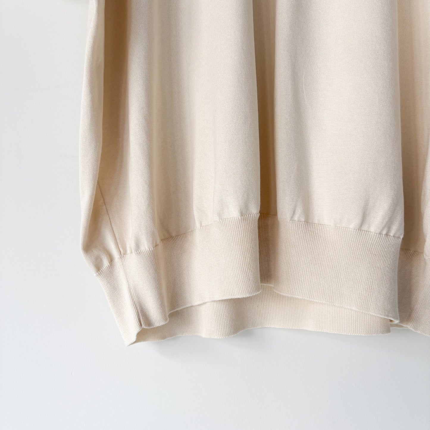 BATONER / Caribbean Seaisland Cotton Polo Short Sleeve / IVORY