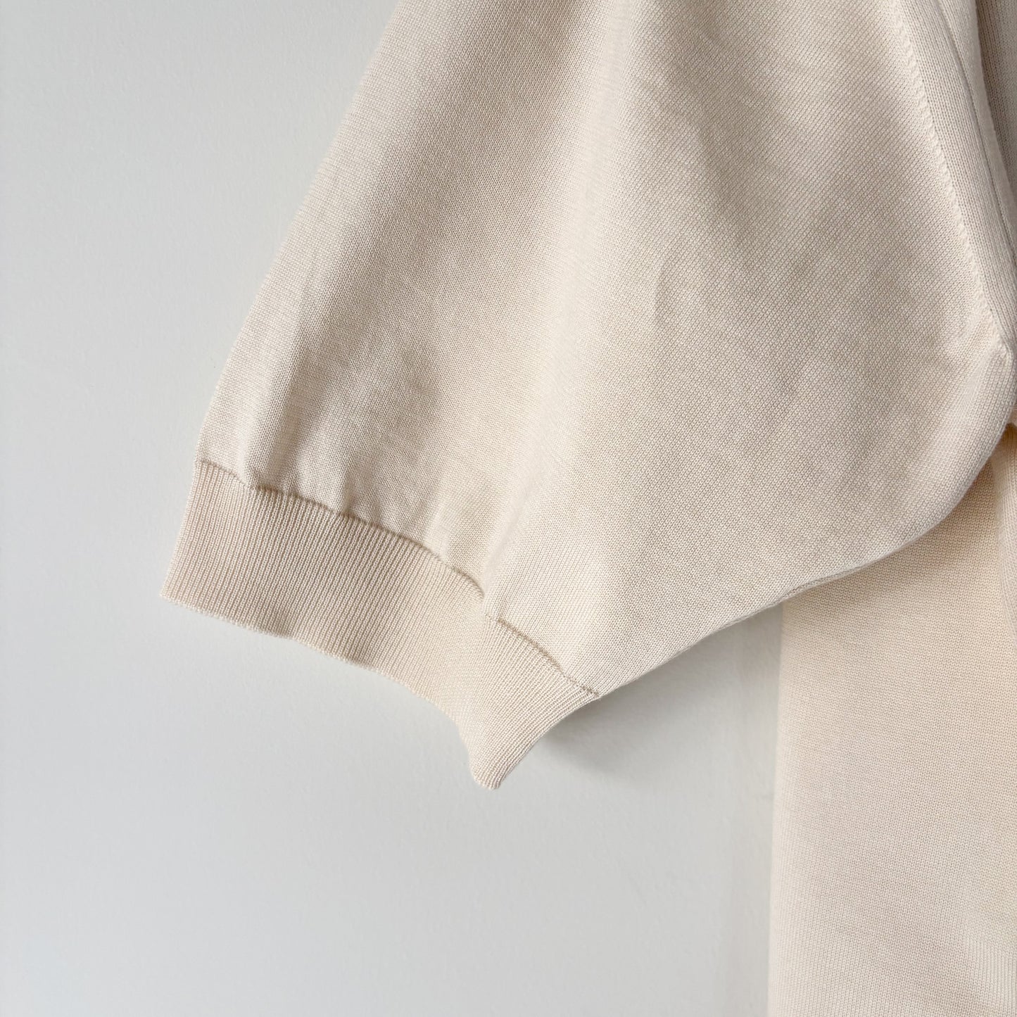 BATONER / Caribbean Seaisland Cotton Polo Short Sleeve / IVORY