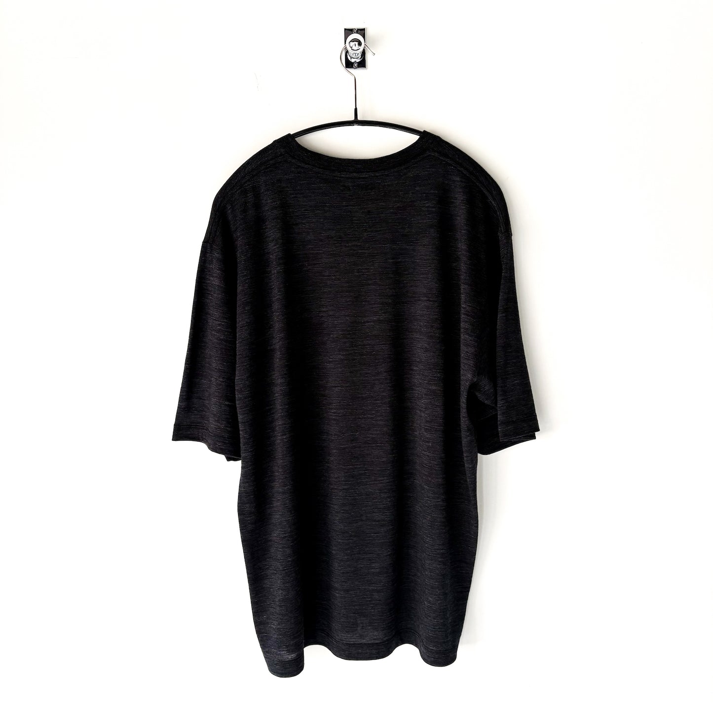 BATONER / Summer Wool T-Shirt / CHARCOAL