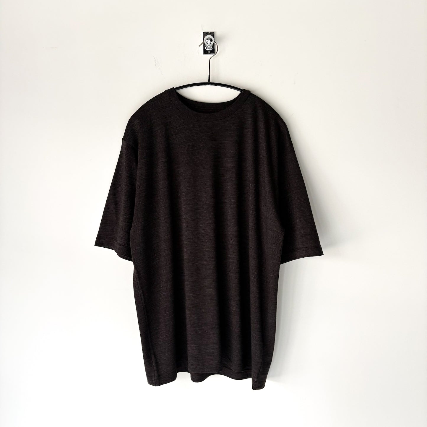 BATONER / Summer Wool T-Shirt / BROWN