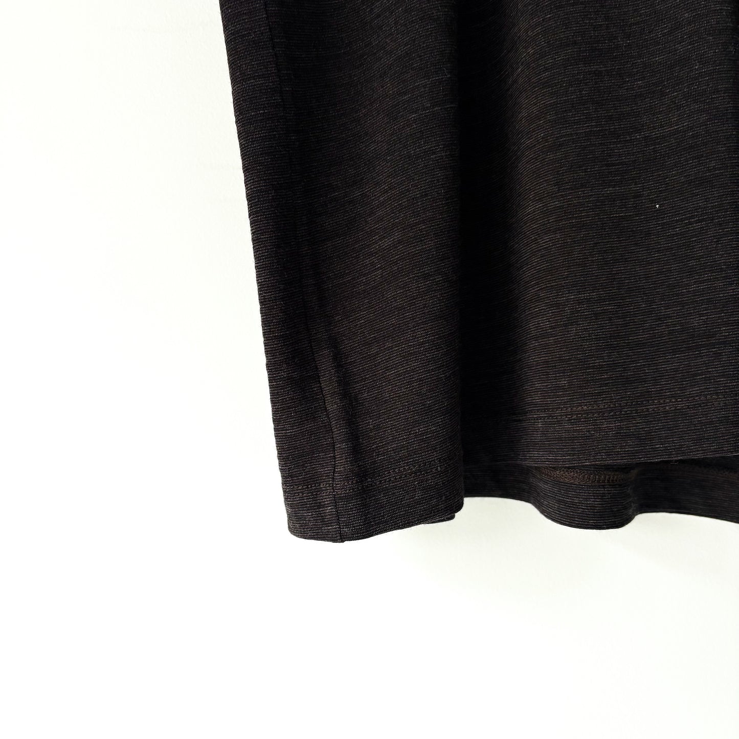 BATONER / Summer Wool T-Shirt / BROWN