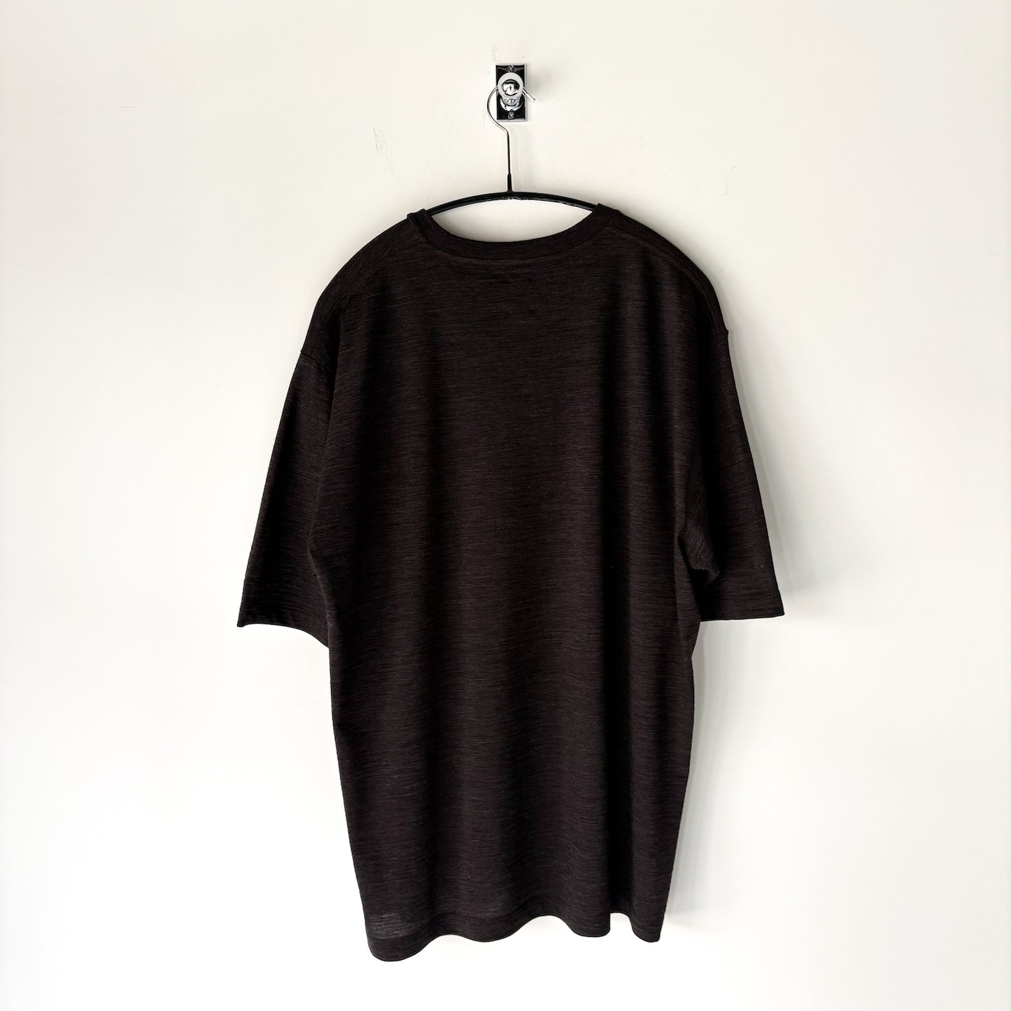 BATONER / Summer Wool T-Shirt / BROWN