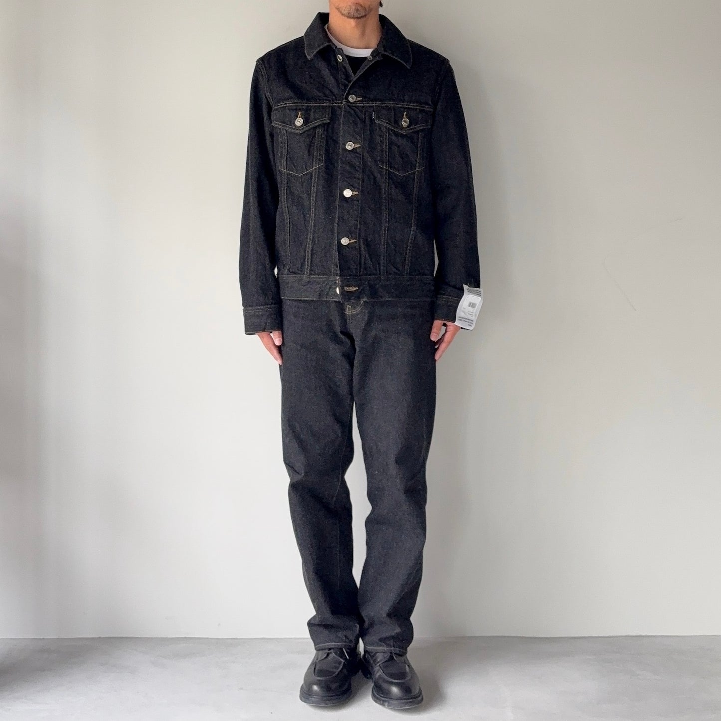 YAECA / Denim Jacket / BLACK