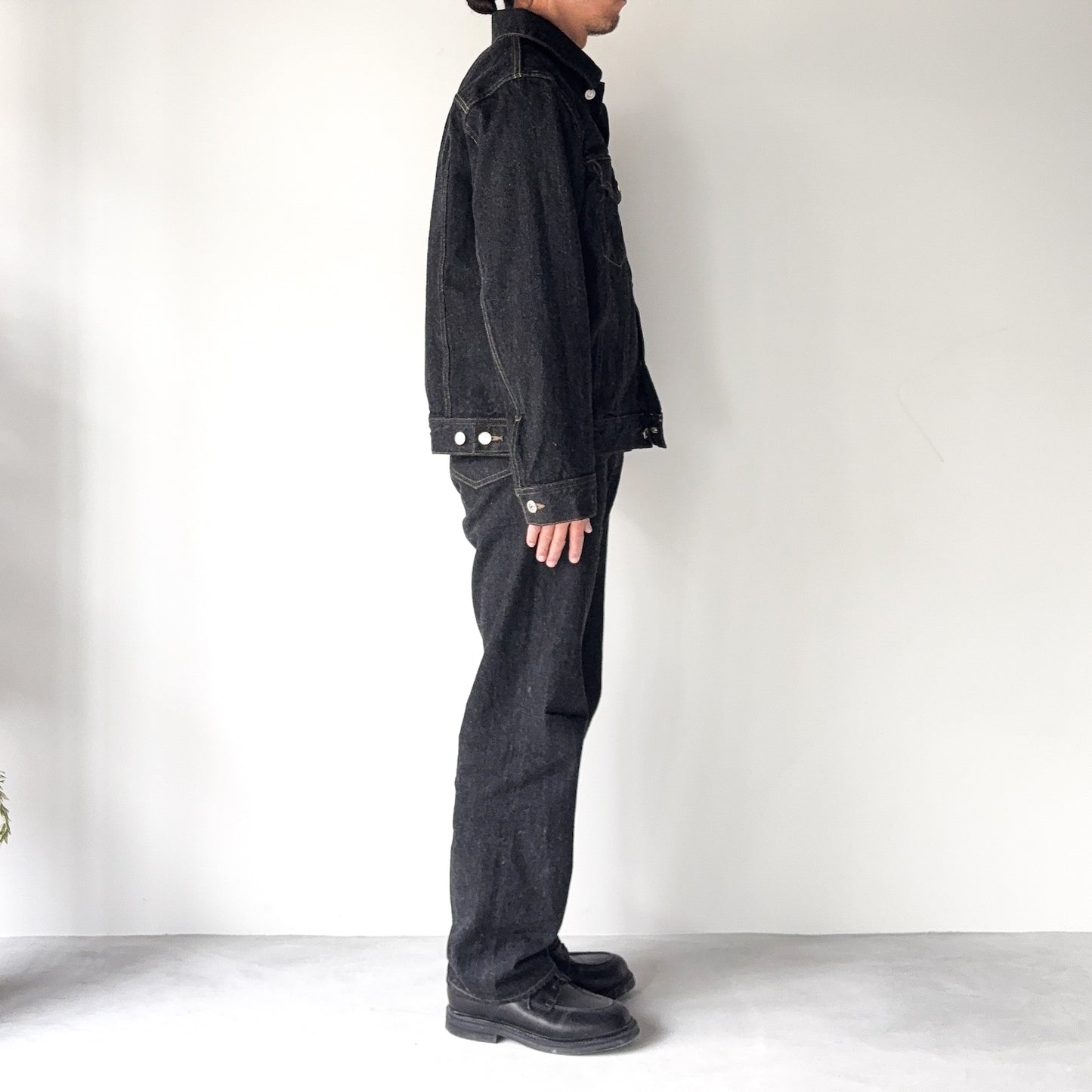 YAECA / Denim Jacket / BLACK