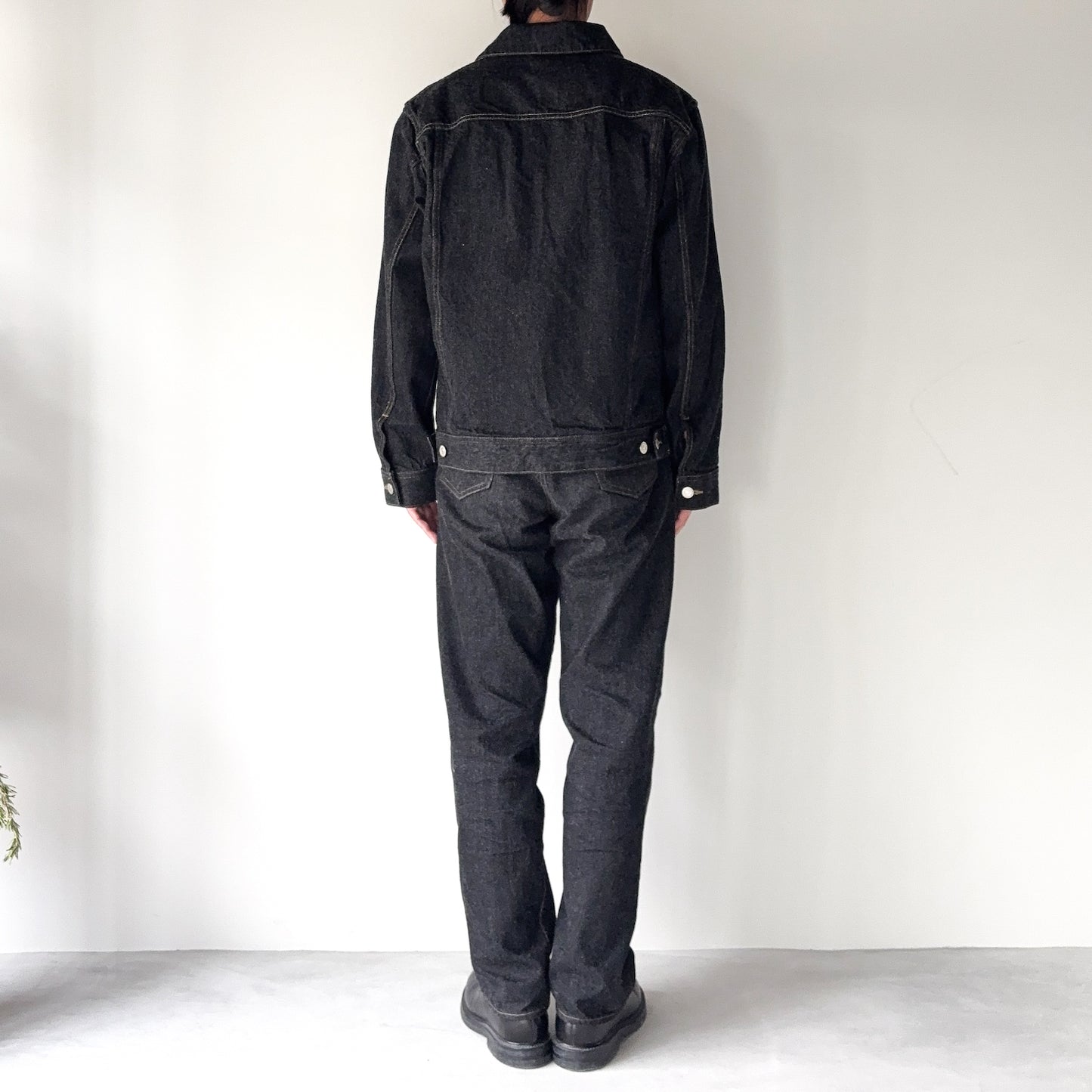 YAECA / Denim Jacket / BLACK