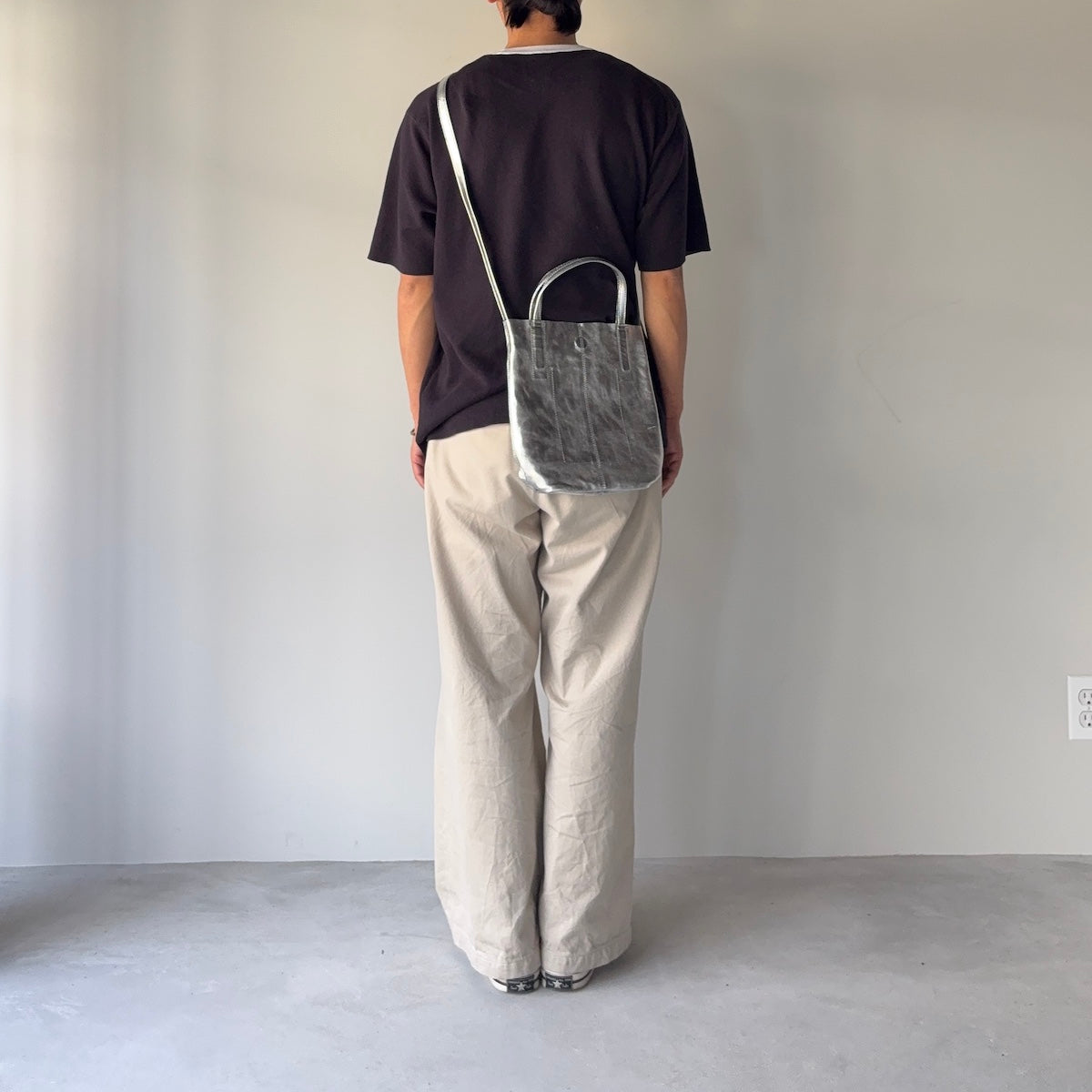 morphee / 2way Small Tote(L Shoulder) / SILVER