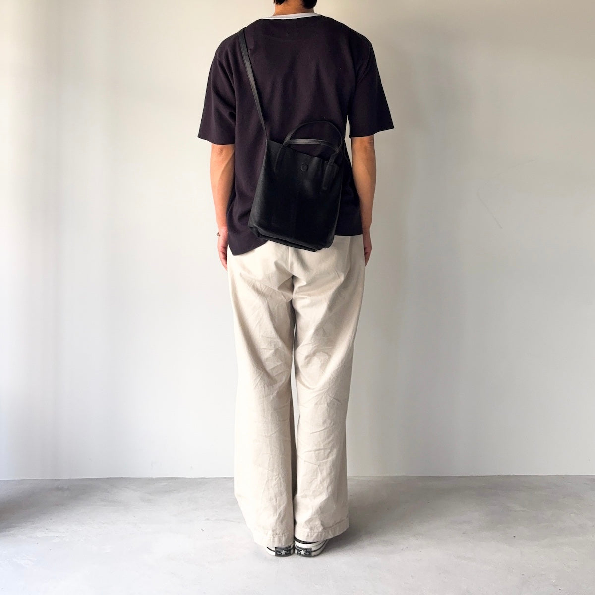 morphee / 2way Small Tote(L Shoulder) / BLACK