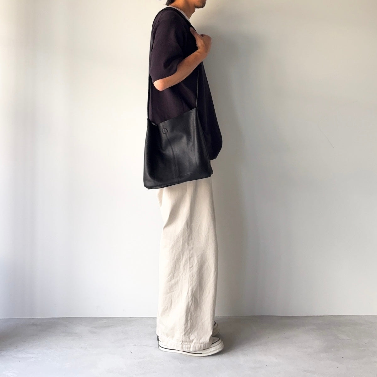 morphee / Square Shoulder / BLACK