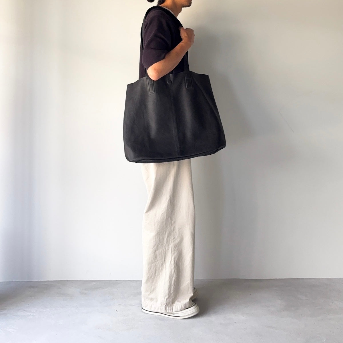 morphee / Big Tote Type3 / BLACK