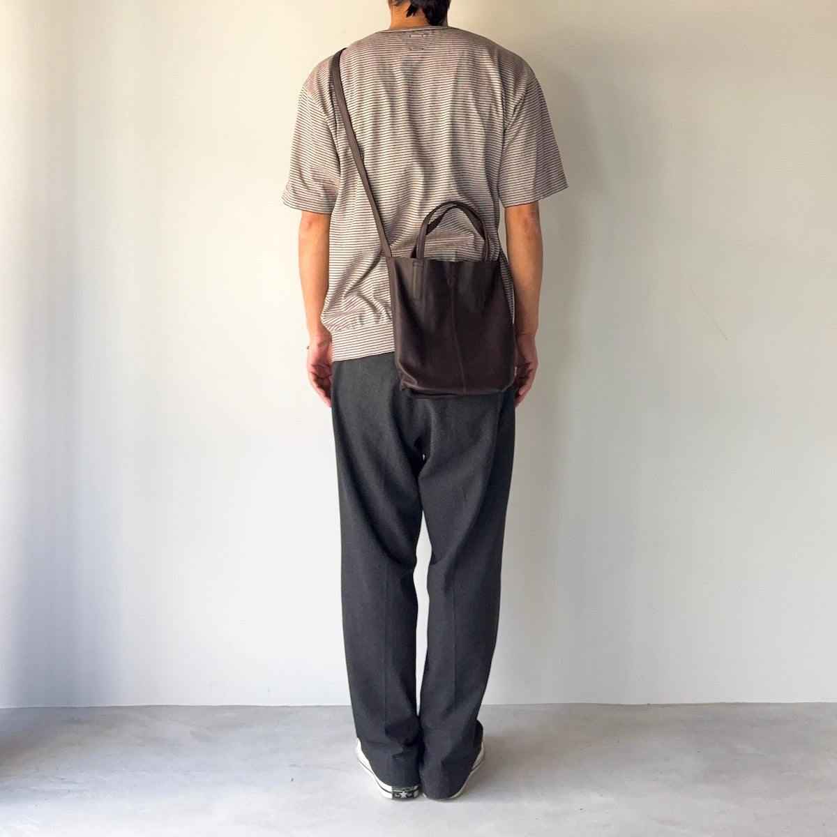 morphee / 2way Small Tote(L Shoulder) / Dark Choco