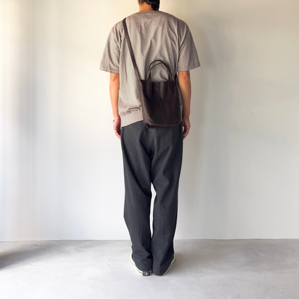 morphee / 2way Small Tote / Dark Choco