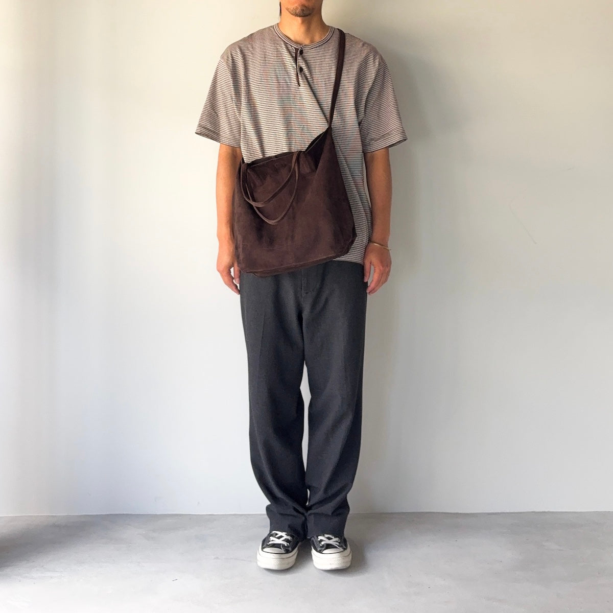 morphee / 3way Medium Tote / Dark Choco