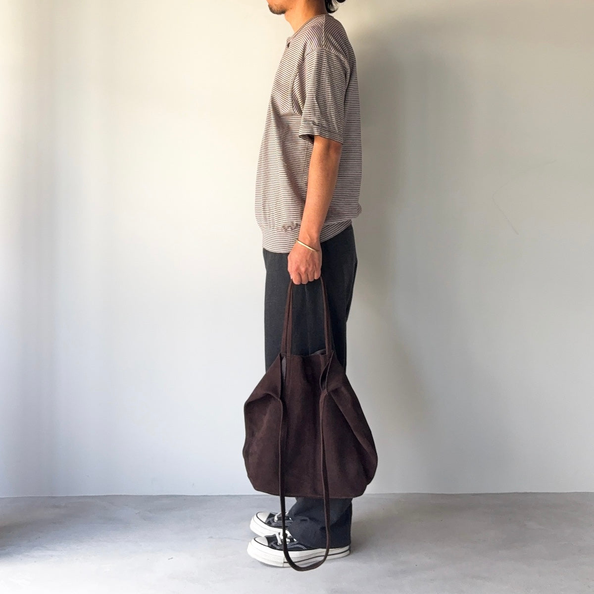 morphee / 3way Medium Tote / Dark Choco