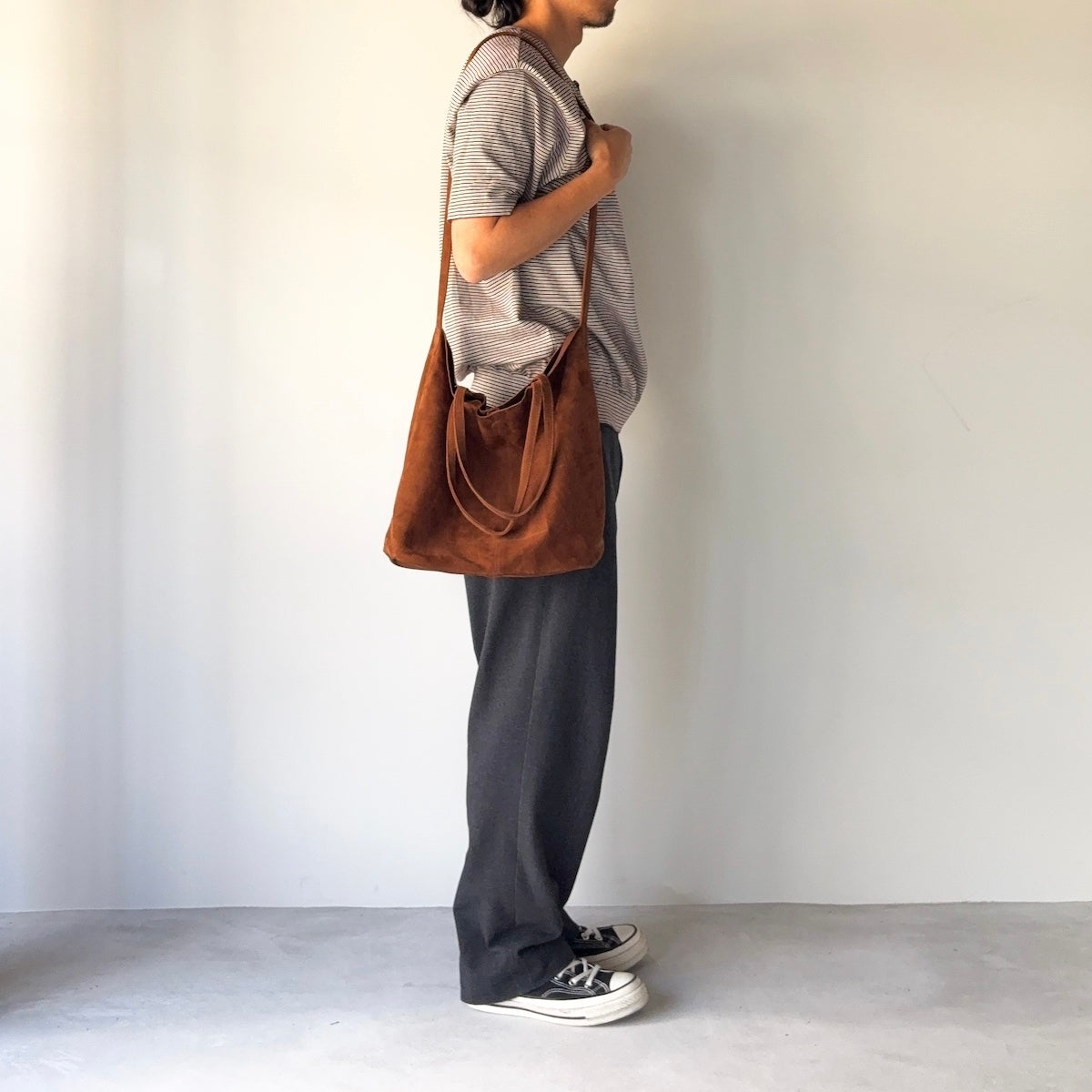 morphee / 3way Medium Tote(L Shoulder) / BROWN