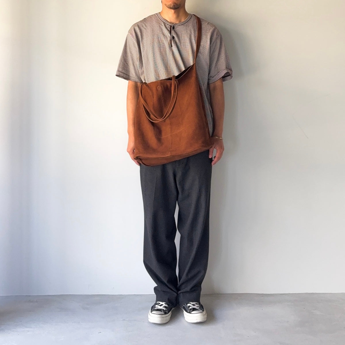 morphee / 3way Large Tote / BROWN
