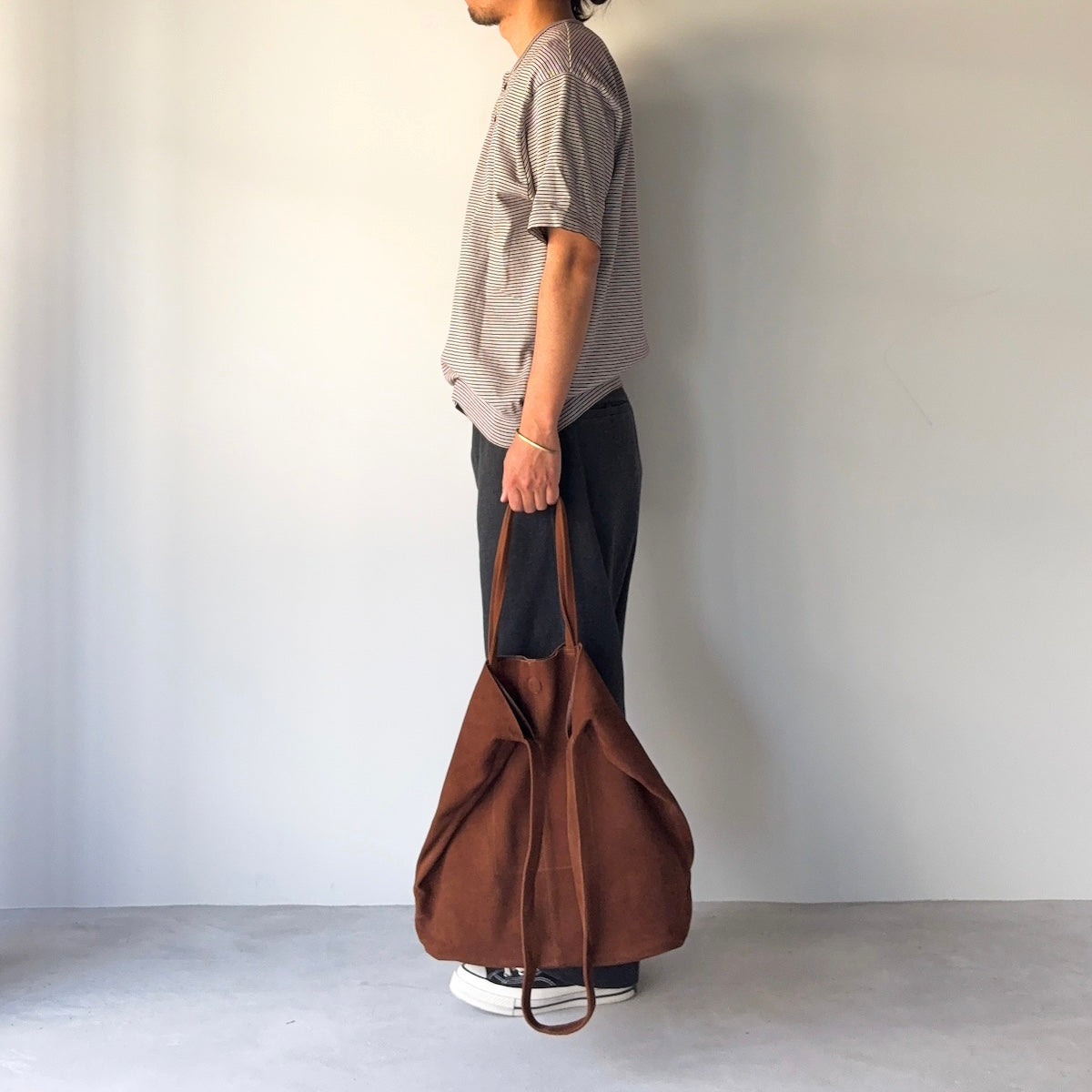 morphee / 3way Large Tote / BROWN