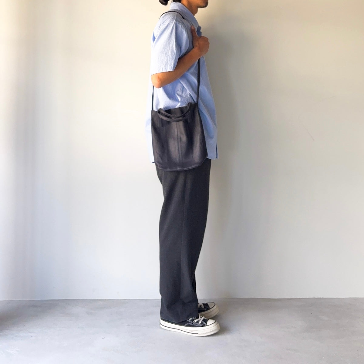 morphee / 2way Small Tote / NAVY